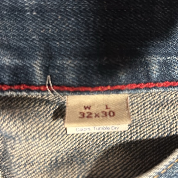 Abercrombie and Fitch flare 32WX 30 L worn-in men’s jeans. - Picture 2 of 9